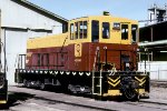 Modesto & Empire Traction GE 70t #606 at old diesel shop.